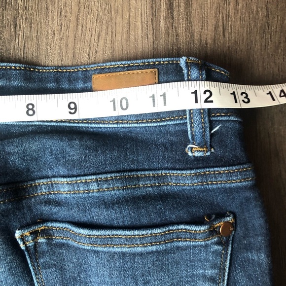 Judy Blue Jeans Skinny Fit Ankle Raw Hem 5/27 (26x22) Style#JB82110DK - Picture 8 of 9
